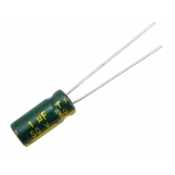 Capacitor 1uf 50V 105C